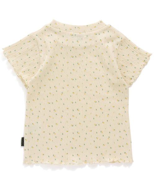 Seraph（セラフ）の「ベーシック楊柳カットソーTシャツ（Tシャツ/カットソー・キッズ・ピンク/ネイビー/ミント/オフホワイト/アイボリー/ブラック・110/120/140/80/130/100/90/95）」の11枚目の写真