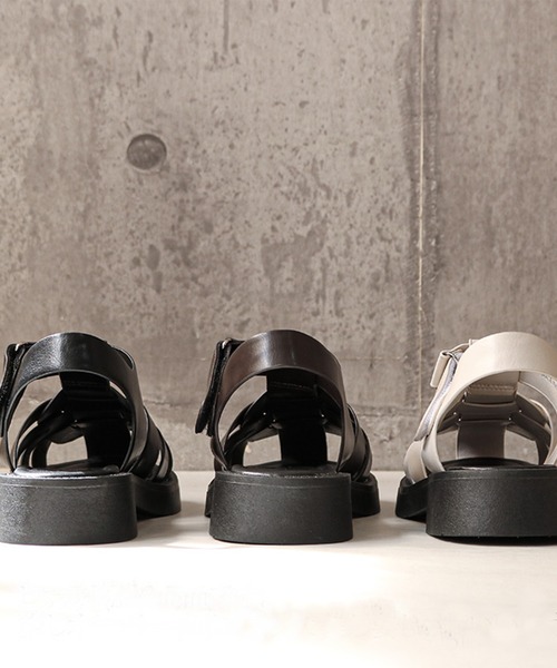 Balancoire（ブランコアール）の「ボリュームソール 厚底 グルカサンダル（サンダル・レディース・ブラック/ダークブラウン/ベージュ/グリーン系その他・23.5cm/24.5cm/23.0cm/24.0cm/22.5cm）」の7枚目の写真