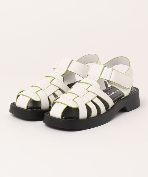 Balancoire（ブランコアール）の「ボリュームソール 厚底 グルカサンダル（サンダル・レディース・ブラック/ダークブラウン/ベージュ/グリーン系その他・23.5cm/24.5cm/23.0cm/24.0cm/22.5cm）」の20枚目の写真