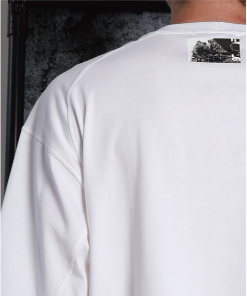 A DEGREE FAHRENHEIT(エーディグリーファーレンハイ)の「【ユニセックス商品】BoNingen+adf コラボ・5分袖T(Tシャツ/カットソー・メンズ・ホワイト/ブラック/ピンク・SMALL/MEDIUM/LARGE)」の10枚目の写真