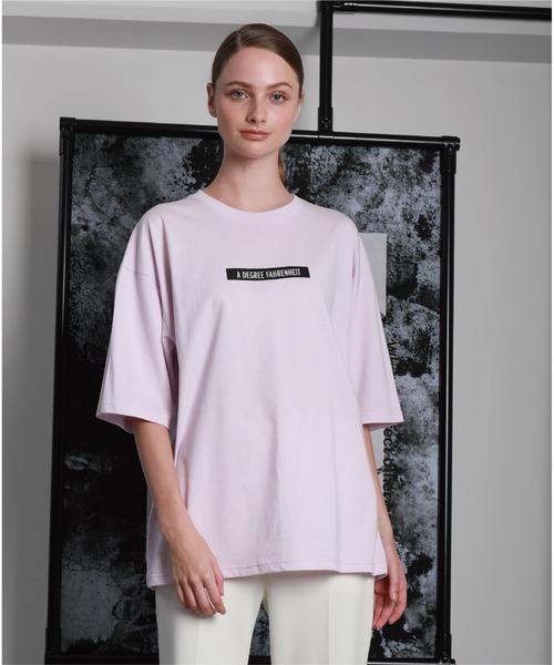 A DEGREE FAHRENHEIT(エーディグリーファーレンハイ)の「【ユニセックス商品】BoNingen+adf コラボ・5分袖T(Tシャツ/カットソー・メンズ・ホワイト/ブラック/ピンク・SMALL/MEDIUM/LARGE)」の17枚目の写真