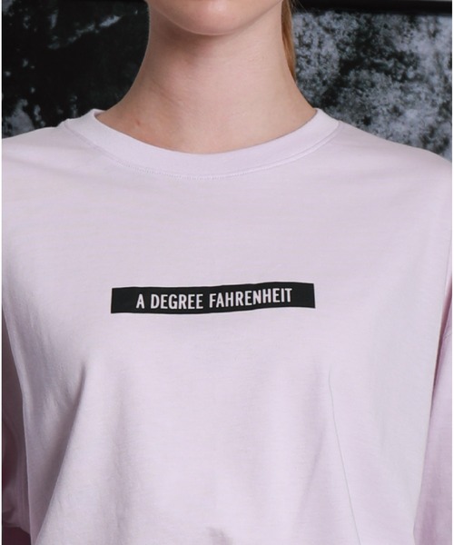 A DEGREE FAHRENHEIT(エーディグリーファーレンハイ)の「【ユニセックス商品】BoNingen+adf コラボ・5分袖T(Tシャツ/カットソー・メンズ・ホワイト/ブラック/ピンク・SMALL/MEDIUM/LARGE)」の12枚目の写真
