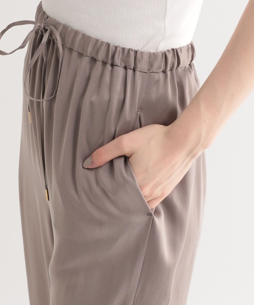 BABYLONE silk グレー パンツ サイズ36 楽天市場】ウェザータックワイドパンツ BABYLONE バビロン