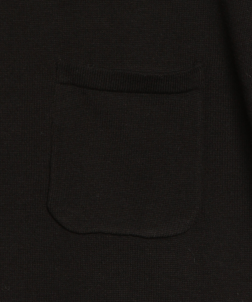 AMERICAN RAG CIE(アメリカンラグシー)の「AMERICAN RAG CIE ビックシルエット 半袖 ニットTシャツ【WEB限定】(Tシャツ/カットソー・メンズ・ブラック×ホワイト/ネイビー/ホワイト×ネイビー/ブラック・2/1/3)」の13枚目の写真