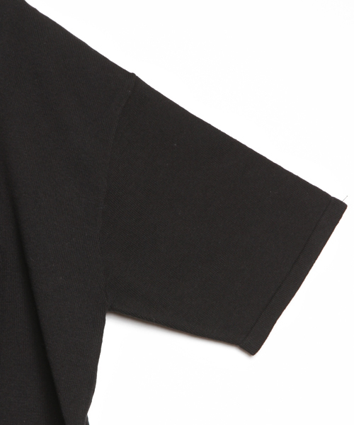 AMERICAN RAG CIE(アメリカンラグシー)の「AMERICAN RAG CIE ビックシルエット 半袖 ニットTシャツ【WEB限定】(Tシャツ/カットソー・メンズ・ブラック×ホワイト/ネイビー/ホワイト×ネイビー/ブラック・2/1/3)」の14枚目の写真