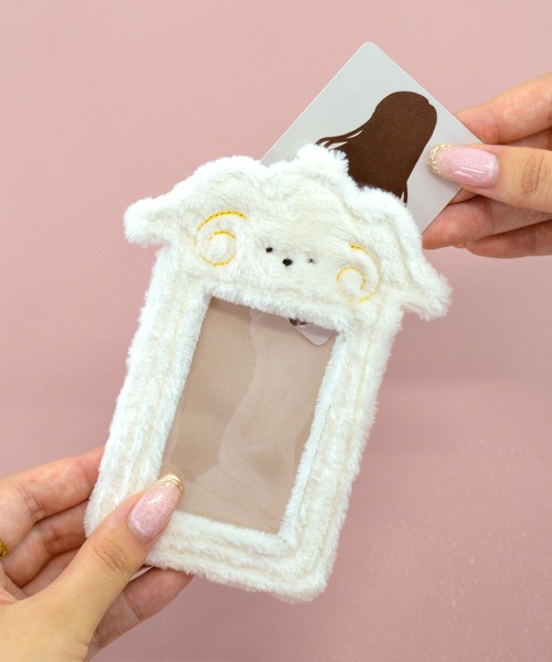 Appel Toi（アペルトワ）の「ヲタ活グッズ 推し活 アニマル チェキケース トレカホルダー（その他雑貨・レディース・ベージュ/グレー/アイボリー/キャメル/ピンク/ブラウン/イエロー/ホワイト×ブラウン/ホワイト×ブラック/ホワイト/ブラウン系その他/グレー×ホワイト・FREE）」の21枚目の写真