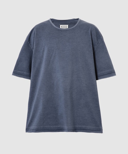 Maison Margiela(メゾンマルジェラ)の「T-SHIRT(Tシャツ/カットソー・メンズ・ブルー/ブラック・S/M)」の1枚目の写真