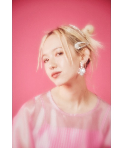 WC（ダブル シー）の「シアーティアードワンピース（ワンピース・レディース・ホワイト/ピンク/ブラック・FREE）」の8枚目の写真