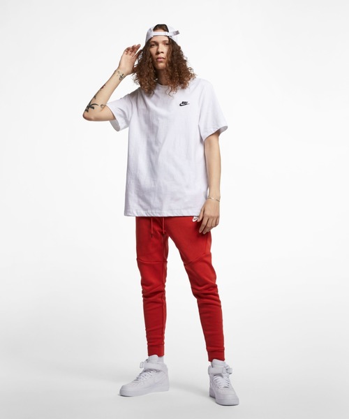 NIKE（ナイキ）の「NIKE/ナイキ ロゴTシャツ AR4999-013/AR4999-101（Tシャツ/カットソー・メンズ・ホワイト/ブラック・M/L/2XL/XL/3XL）」の5枚目の写真
