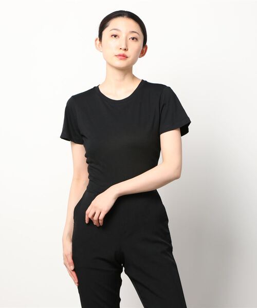 ALLSAINTS（オールセインツ）の「ADA OPEN BACK T-SHIRT | ADA オープン バック Tシャツ（Tシャツ/カットソー・レディース・ブラック/ホワイト・6/10/4/8）」の7枚目の写真
