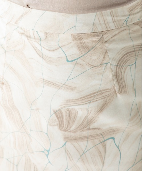 MILLION CARATS(ミリオンカラッツ)の「ニュアンスマーブルスカート(スカート・レディース・ベージュ/グリーン・FREE)」の7枚目の写真