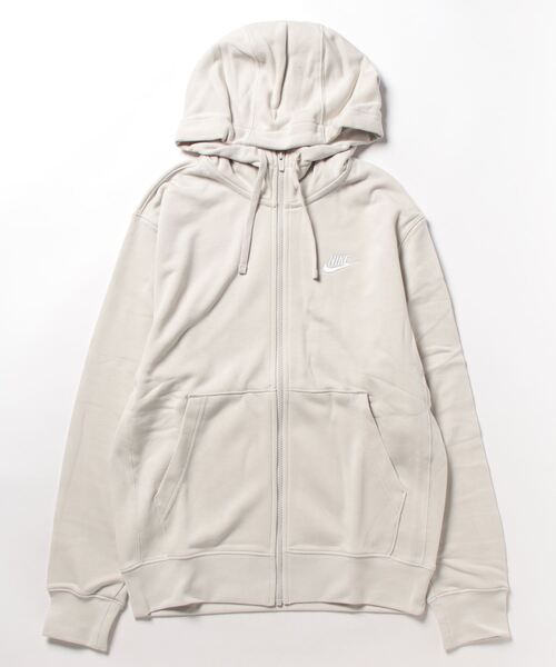 NIKE（ナイキ）の「《NIKEアパレル》クラブ フレンチテリー フルジップフーディ（パーカー・メンズ・ブラック/グレー/ベージュ系その他・L/XL/S/M/2XL）」の3枚目の写真