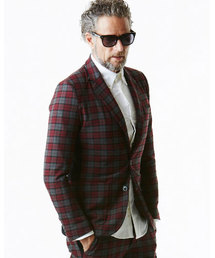 1 piu 1 uguale 3�i�E�m �s�D �E�m �E�O�@�[�� �g���j�́utailored rib jacket�i�e�[���[�h�W���P�b�g�j�v