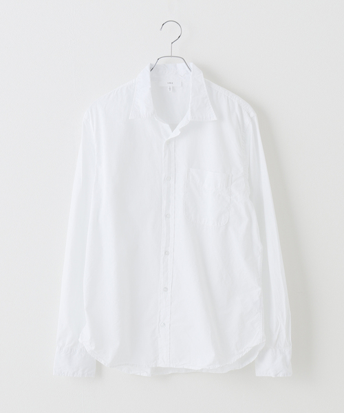 SAVE KHAKI UNITED(セーブカーキユナイテッド)の「SAVE KHAKI UNITED POPLIN STANDARD SHIRT(シャツ/ブラウス・メンズ・ピンク/クリアブルー/ホワイト/タン/ネイビー/ブラック・MEDIUM/LARGE/X-LARGE)」の1枚目の写真