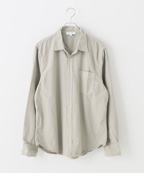 SAVE KHAKI UNITED(セーブカーキユナイテッド)の「SAVE KHAKI UNITED POPLIN STANDARD SHIRT(シャツ/ブラウス・メンズ・ピンク/クリアブルー/ホワイト/タン/ネイビー/ブラック・MEDIUM/LARGE/X-LARGE)」の3枚目の写真