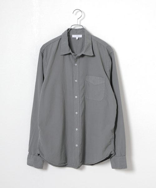 SAVE KHAKI UNITED(セーブカーキユナイテッド)の「SAVE KHAKI UNITED POPLIN STANDARD SHIRT(シャツ/ブラウス・メンズ・ピンク/クリアブルー/ホワイト/タン/ネイビー/ブラック・MEDIUM/LARGE/X-LARGE)」の5枚目の写真