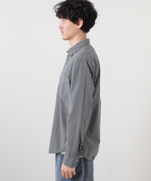 SAVE KHAKI UNITED(セーブカーキユナイテッド)の「SAVE KHAKI UNITED POPLIN STANDARD SHIRT(シャツ/ブラウス・メンズ・ピンク/クリアブルー/ホワイト/タン/ネイビー/ブラック・MEDIUM/LARGE/X-LARGE)」の10枚目の写真