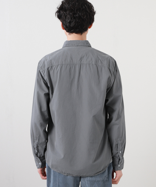 SAVE KHAKI UNITED(セーブカーキユナイテッド)の「SAVE KHAKI UNITED POPLIN STANDARD SHIRT(シャツ/ブラウス・メンズ・ピンク/クリアブルー/ホワイト/タン/ネイビー/ブラック・MEDIUM/LARGE/X-LARGE)」の11枚目の写真