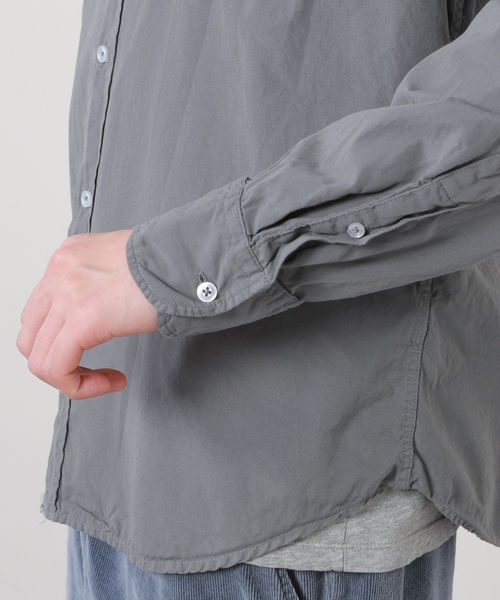 SAVE KHAKI UNITED(セーブカーキユナイテッド)の「SAVE KHAKI UNITED POPLIN STANDARD SHIRT(シャツ/ブラウス・メンズ・ピンク/クリアブルー/ホワイト/タン/ネイビー/ブラック・MEDIUM/LARGE/X-LARGE)」の15枚目の写真