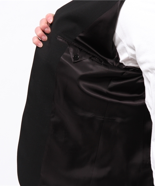 HYSTERIC GLAMOUR（ヒステリックグラマー）の「4ツ釦テーラードJK（テーラードジャケット・メンズ・ブラック/ブルー系その他・LARGE/MEDIUM/SMALL）」の4枚目の写真