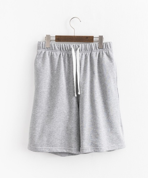 Rocky Monroe(ロッキーモンロー)の「別注 裏毛スウェットイージーショートパンツ ワンマイルルームウェア(スウェットパンツ・メンズ・ブラック/グリーン/グレー・M/L/XL)」の15枚目の写真