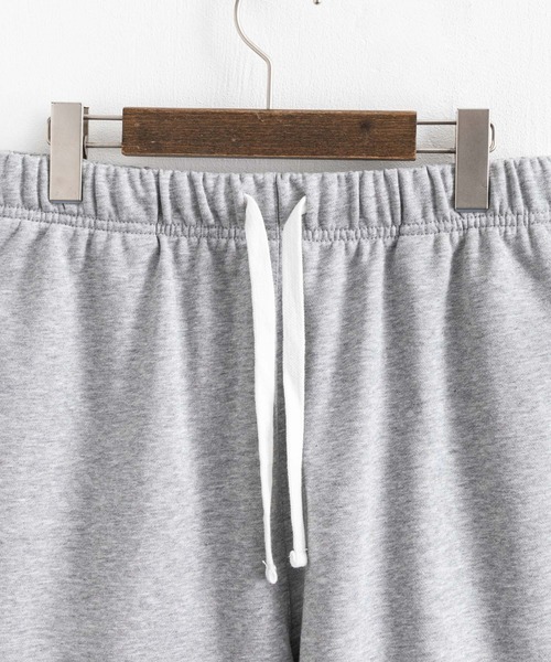 Rocky Monroe(ロッキーモンロー)の「別注 裏毛スウェットイージーショートパンツ ワンマイルルームウェア(スウェットパンツ・メンズ・ブラック/グリーン/グレー・M/L/XL)」の22枚目の写真