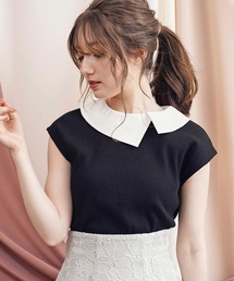 NOELA | アシメカラーリブトップス(Tシャツ/カットソー)
