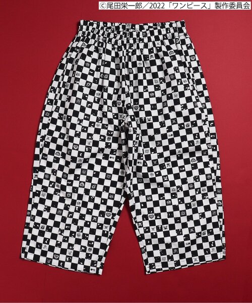 BREEZE(ブリーズ)の「/ONE PIECE ステテコ(オトナ)(その他パンツ・メンズ・ブラック/ベージュ/レッド/ブルー/チェック・MEDIUM/LARGE)」の5枚目の写真