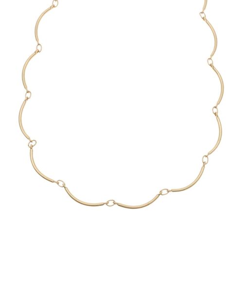 LAGUNAMOON(ラグナムーン)の「スリムウェーブショートネックレス(ネックレス・レディース・シルバー/ゴールド・FREE)」の7枚目の写真