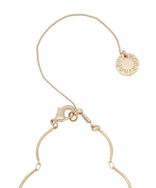 LAGUNAMOON(ラグナムーン)の「スリムウェーブショートネックレス(ネックレス・レディース・シルバー/ゴールド・FREE)」の8枚目の写真