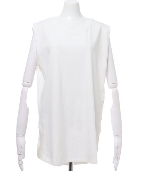 INGNI(イング)の「フレンチスリーブ/Tシャツ(Tシャツ/カットソー・レディース・ベージュ/ブラウン/オフホワイト/カーキ/スミクロ・M)」の6枚目の写真