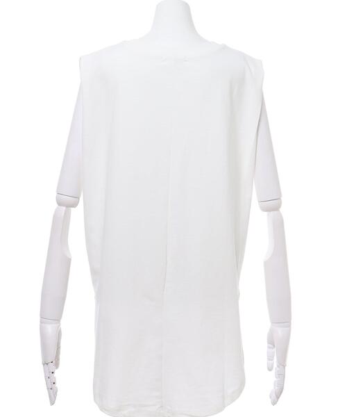 INGNI(イング)の「フレンチスリーブ/Tシャツ(Tシャツ/カットソー・レディース・ベージュ/ブラウン/オフホワイト/カーキ/スミクロ・M)」の8枚目の写真