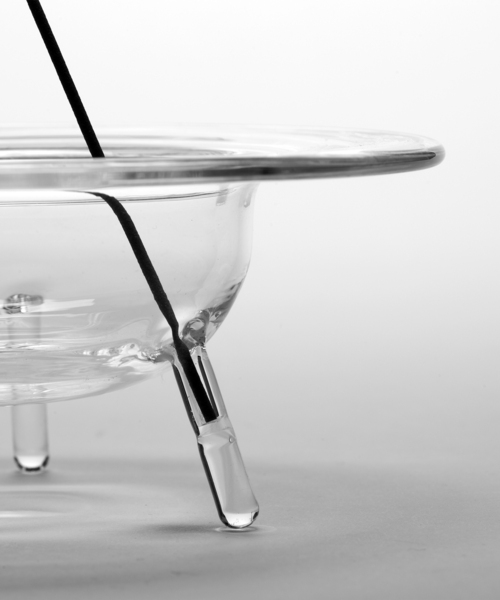 journal standard Furniture （ジャーナルスタンダードファニチャー）の「【CLEAR B/クリアビー】 GLASS INCENSE BURNER L お香立て ガラス（その他・レディース・その他・FREE）」の3枚目の写真