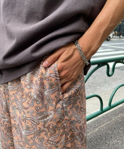CIAOPANIC（チャオパニック）の「ペイズリーイージーパンツ（スラックス・メンズ・ホワイト/ブラウン・MEDIUM/LARGE）」の22枚目の写真