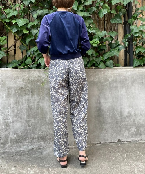 CIAOPANIC（チャオパニック）の「ペイズリーイージーパンツ（スラックス・メンズ・ホワイト/ブラウン・MEDIUM/LARGE）」の7枚目の写真