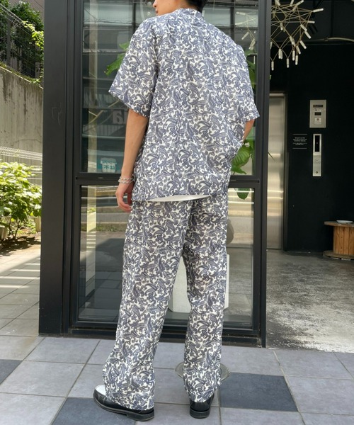 CIAOPANIC（チャオパニック）の「ペイズリーイージーパンツ（スラックス・メンズ・ホワイト/ブラウン・MEDIUM/LARGE）」の11枚目の写真