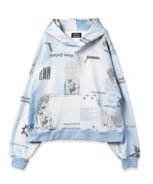 anlio（アンリオ）の「【LIBERAL YOUTH MINISTRY】BLUE HEAVEN HOODIE 