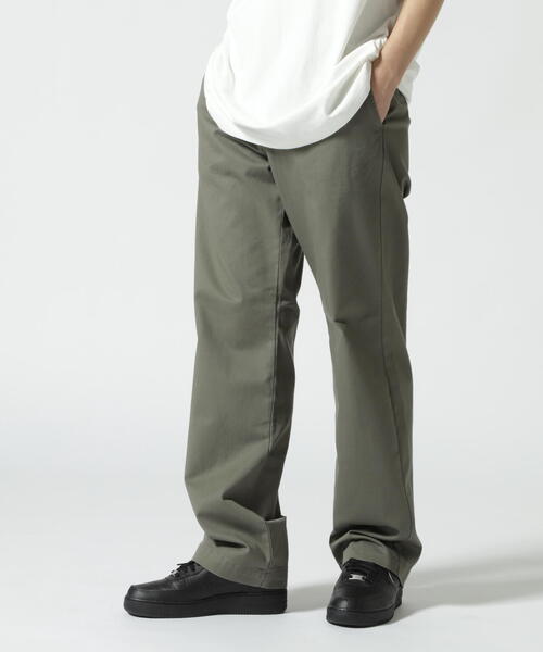 AVIREX（アヴィレックス）の「BASIC OFFICER PANTS / ベーシック オフィサー パンツ / AVIREX / アヴィレックス（チノパンツ・メンズ・ブラック/カーキ/オリーブ系/グレー・S/M/L/2XL/XL）」の4枚目の写真