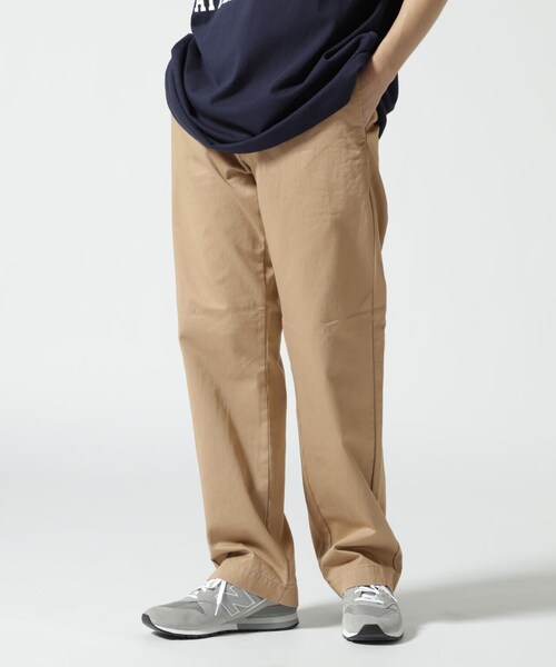 AVIREX（アヴィレックス）の「BASIC OFFICER PANTS / ベーシック オフィサー パンツ / AVIREX / アヴィレックス（チノパンツ・メンズ・ブラック/カーキ/オリーブ系/グレー・S/M/L/2XL/XL）」の3枚目の写真