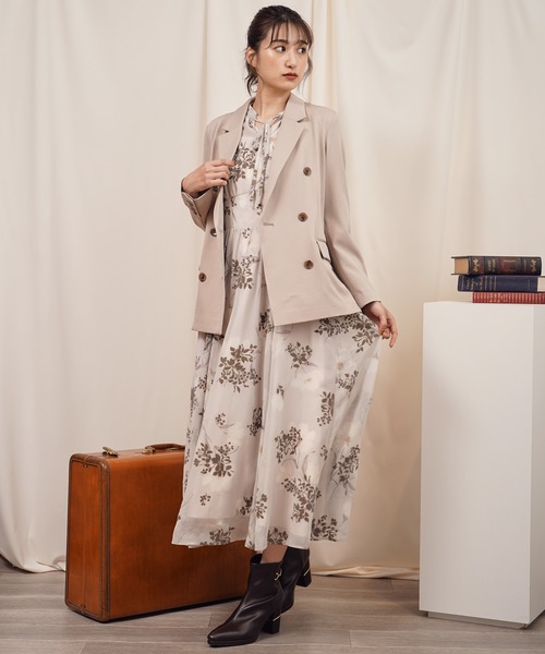 ★美品★ebure★カシミヤダブルジャケット★ NOELA（ノエラ）の「ダブルジャケット（テーラードジャケット）」 - WEAR