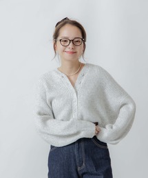 flower | ボタンニットトップ2(ニット/セーター)