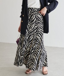 COLLAGE GALLARDAGALANTE | ゼブラスリットロングスカート(スカート)