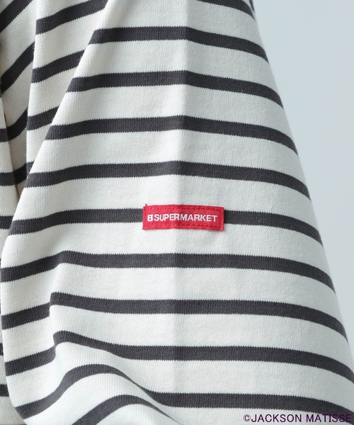 BAYFLOW(ベイフロー)の「【JACKSON MATISSE(ジャクソンマティス)×BAYFLOW】ボーダーL/S T(Tシャツ/カットソー・メンズ・グレー/チャコール・MEDIUM/LARGE)」の12枚目の写真