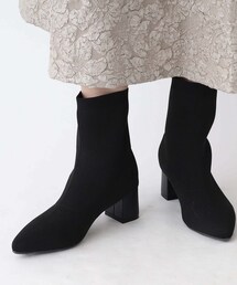 OPAQUE.CLIP | ニットソックスブーツ(ブーツ)