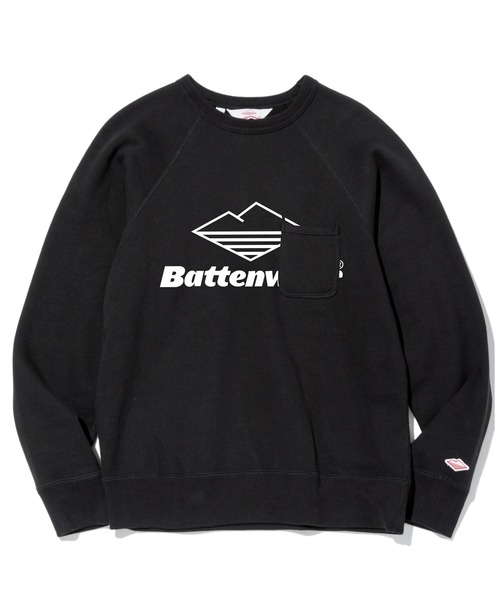 Battenwear(バテンウエア)の「【Battenwear/バテンウェア】カナダ製 スウェットシャツ/TEAM REACH-UP SWEATSHIRT(スウェット・メンズ・ダークネイビー/ブラック/ヘザーグレー・MEDIUM/LARGE/SMALL)」の2枚目の写真