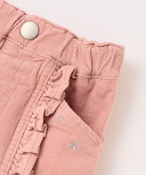 petit main（プティマイン）の「チェリースカパン（スカート・キッズ・ライトピンク/ネイビー/アイボリー・110cm/120cm/90cm/80ｃｍ/130cm/100cm）」の6枚目の写真