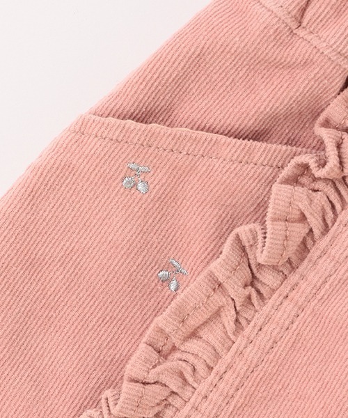 petit main（プティマイン）の「チェリースカパン（スカート・キッズ・ライトピンク/ネイビー/アイボリー・110cm/120cm/90cm/80ｃｍ/130cm/100cm）」の4枚目の写真