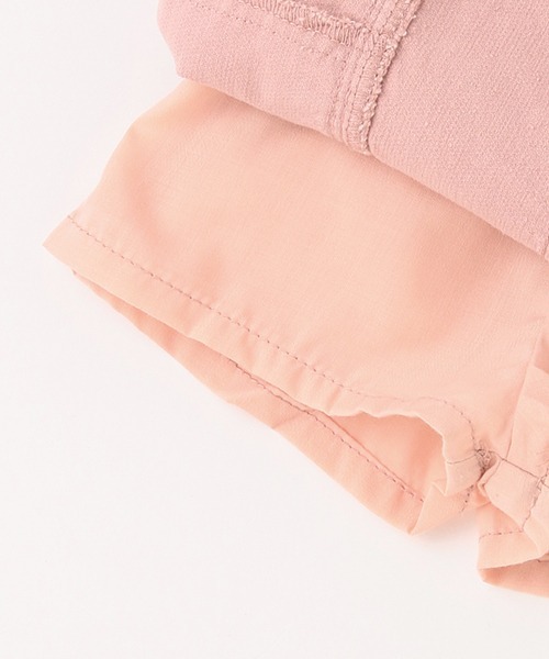 petit main（プティマイン）の「チェリースカパン（スカート・キッズ・ライトピンク/ネイビー/アイボリー・110cm/120cm/90cm/80ｃｍ/130cm/100cm）」の8枚目の写真
