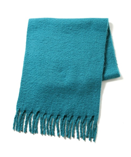 ROPE' PICNIC（ロペピクニック）の「リサイクルヤーンバルキーフリンジストール（マフラー・レディース・キナリ/イエロー系その他/ブルー/ピンク/グレー系その他/チャコールグレー・FREE）」の17枚目の写真