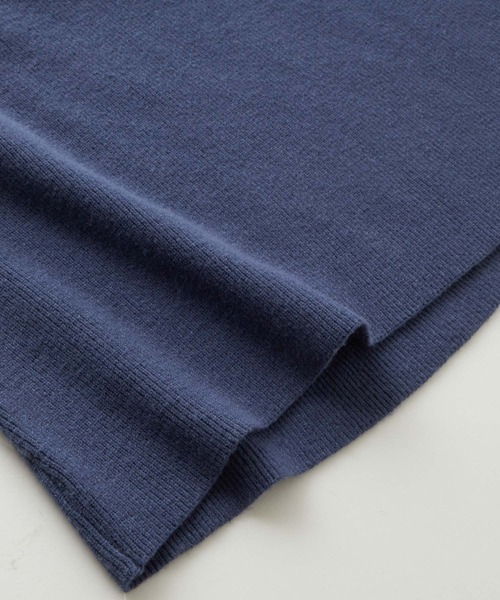 Chaco closet（チャコ クローゼット）の「ポロニットボリュームスリーブワンピース（ワンピース・レディース・ネイビー/グリーン/杢グレー/ワイン/ブラック・FREE）」の20枚目の写真